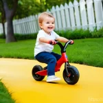 Home 10 승용완구 시즌별 베스트셀러 - 5 years old) playing indoors. The child has a curious and joyful expression, with wide eyes, and is ...