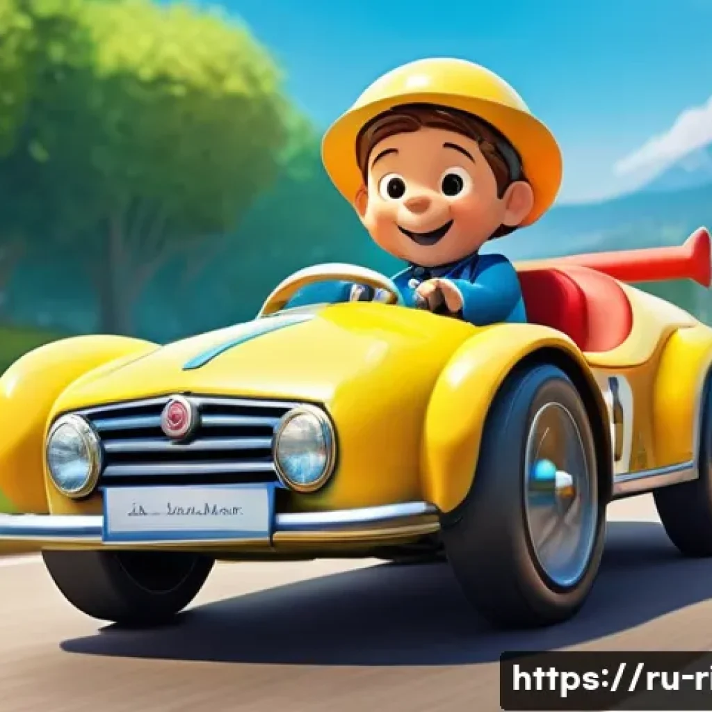 승용완구 스토리텔링 마케팅 - **Prompt 1: The Speedy Little Adventurer**
    "A cheerful 6-year-old boy, dressed in a vibrant yell...